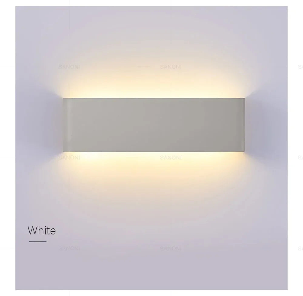 Modern LED Wall Lamp for Bedside Living Room Stairs Aisle Bathroom Home Decorations Wall Sconce Indoor Lighting Fixture Luster