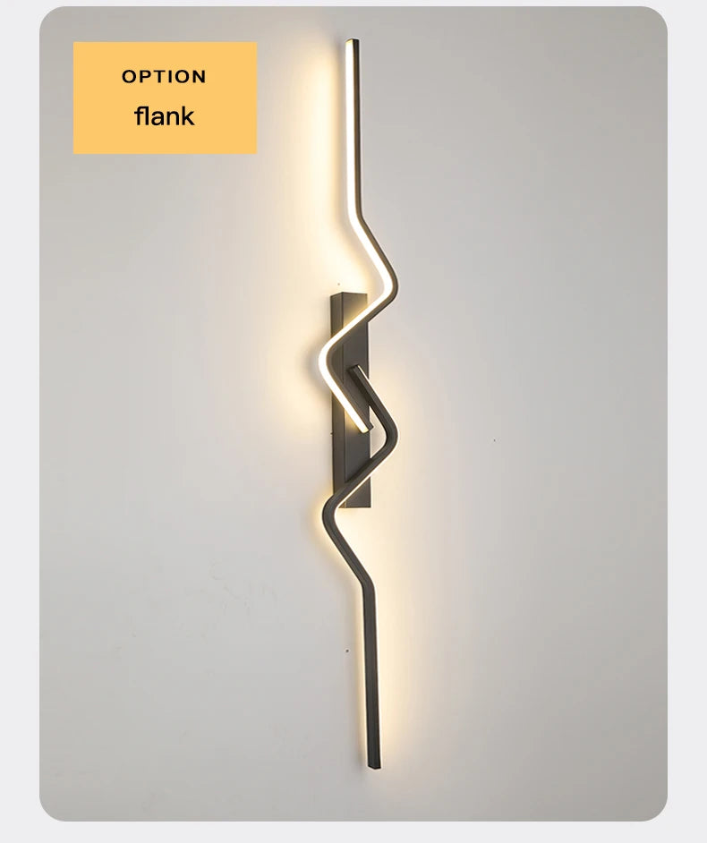 Modern Stairs Wall Light Nordic Living Room lights For Wall Sconce Ceiling Light Home Decor Lighting Fixtures Long Decor ghts