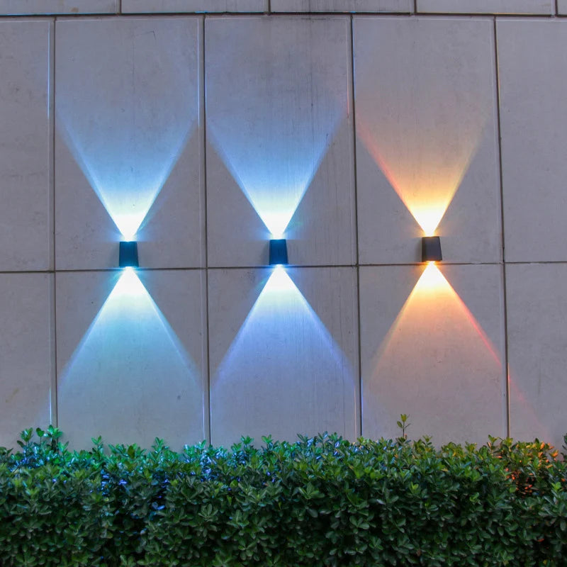 Shenzhi Tech Solar Wall Lamp LED Up Down Light for Home Garden Yard Decor