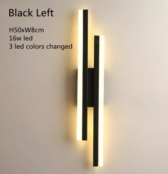 LED Copper Pipe Wall Lamp – Acrylic Shade Wall Sconce for Bedroom, Living Room & Corridor