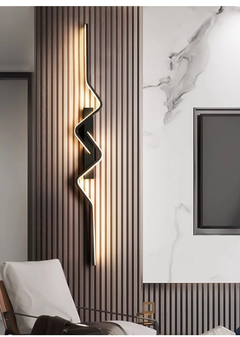 Modern Stairs Wall Light Nordic Living Room lights For Wall Sconce Ceiling Light Home Decor Lighting Fixtures Long Decor ghts