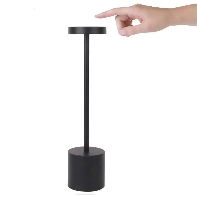 Rechargeable Table Lamp Cordless LED Touch Desk Lamp 3 Color Dimmable Portable Bedside Light for Bedroom Restaurant Office Decor