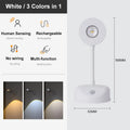 KFV Rechargeable Intelligent Human Sensing Wireless Wall Light Dimmable  3 Colors Led Spotlight for Lighting Paintings Pictures