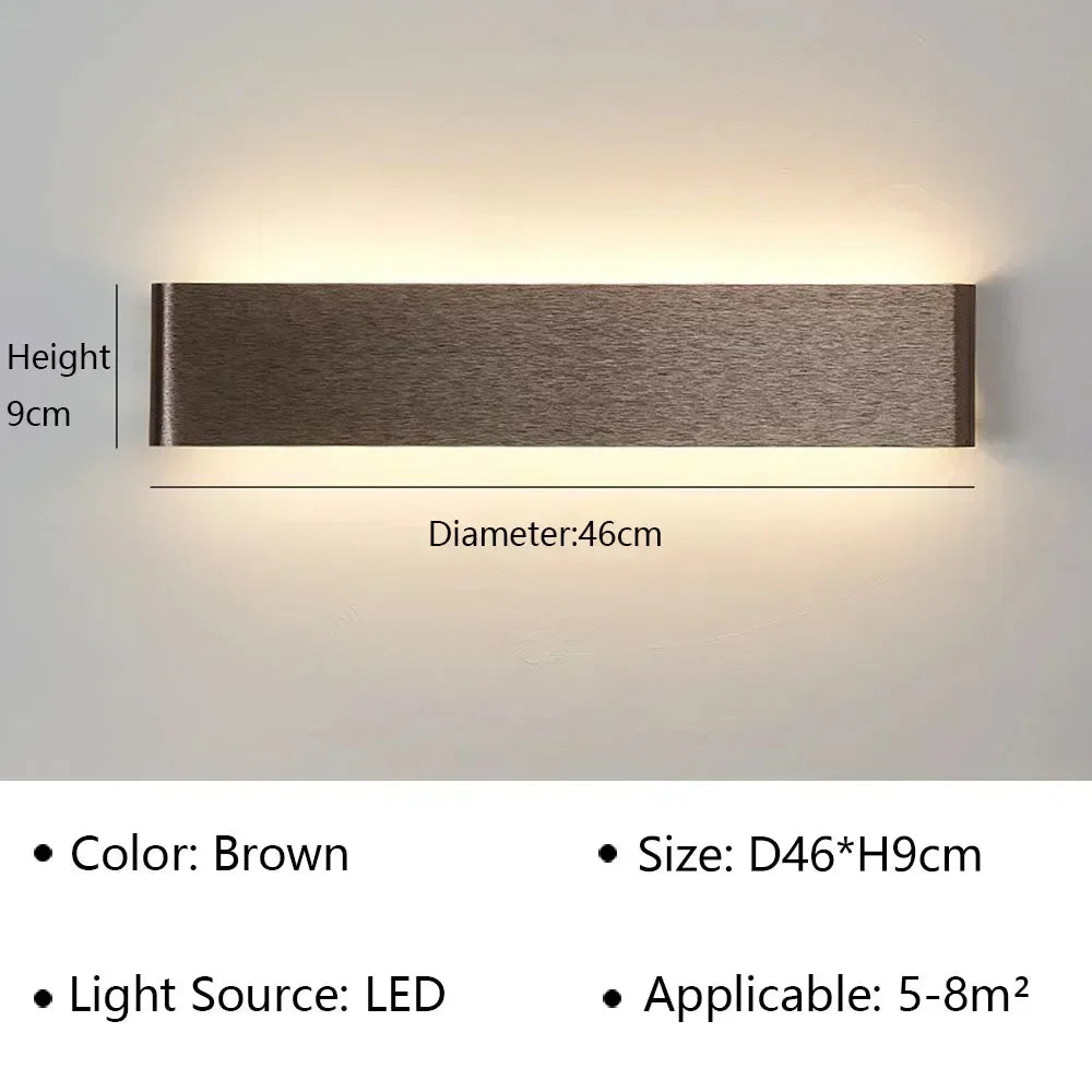 Modern LED Wall Lamp – Indoor Wall Sconce for Bedside, Stairs, Living Room & Bathroom