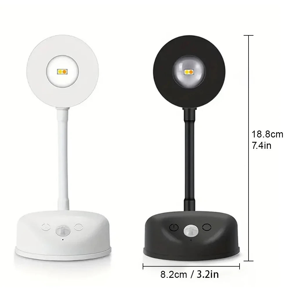 KFV Rechargeable Intelligent Human Sensing Wireless Wall Light Dimmable  3 Colors Led Spotlight for Lighting Paintings Pictures