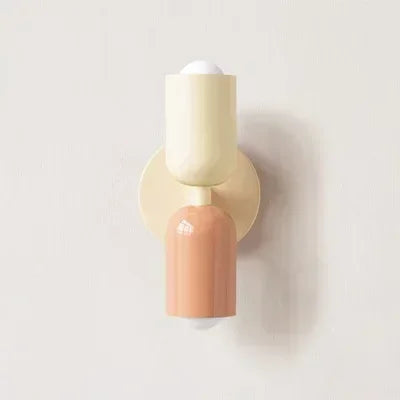 Colorful Macaron Wall Lamp – Nordic LED Wall Light for Kids Room, Corridor & Living Room Decor