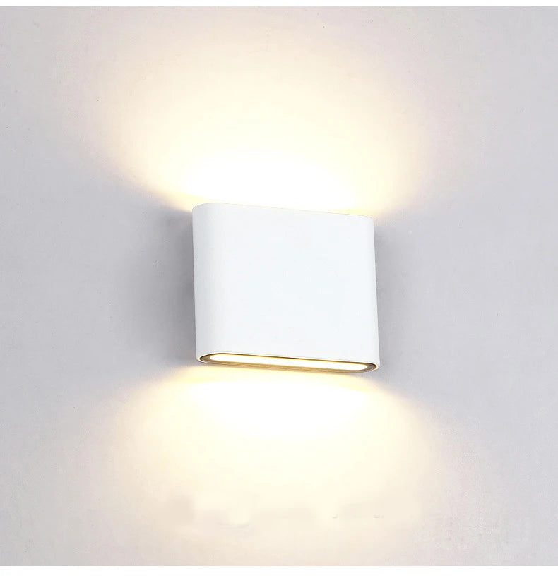 Nordic Wall Light  Aluminum IP65 Waterproof Indoor Wall Lamp Up Down Corridor Lights for Home Stairs Bedroom Bedside Lamps