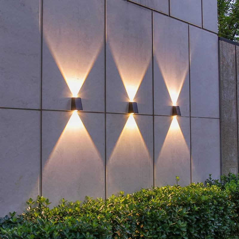 Shenzhi Tech Solar Wall Lamp LED Up Down Light for Home Garden Yard Decor