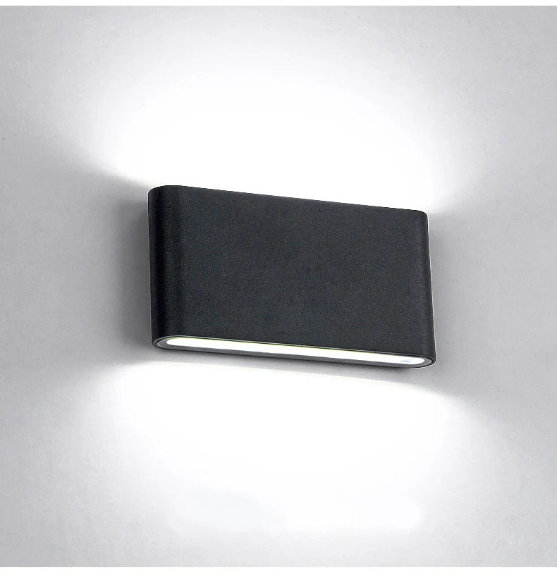 Nordic Wall Light  Aluminum IP65 Waterproof Indoor Wall Lamp Up Down Corridor Lights for Home Stairs Bedroom Bedside Lamps