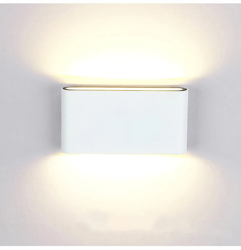 Nordic Wall Light  Aluminum IP65 Waterproof Indoor Wall Lamp Up Down Corridor Lights for Home Stairs Bedroom Bedside Lamps