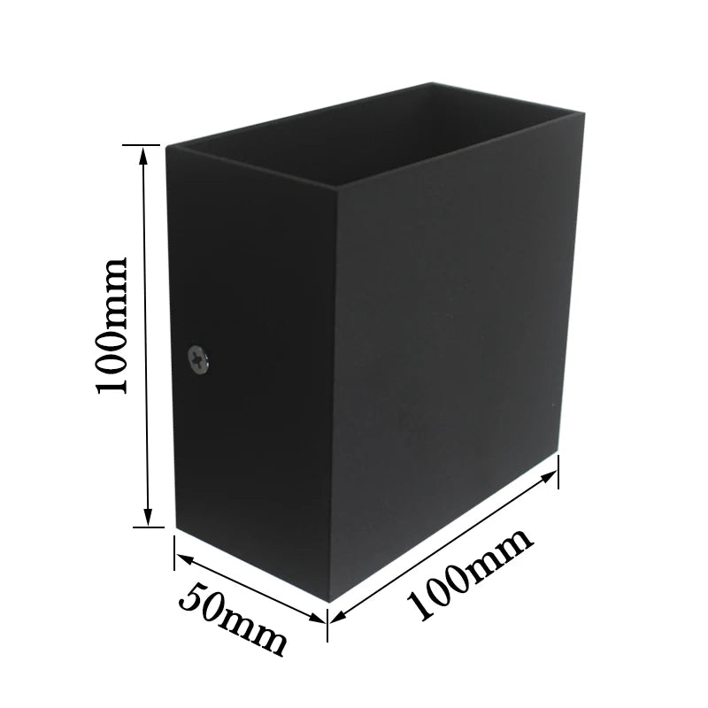 Modern LED Wall Sconce 6W – Up-Down Wall Mount Light for Living Room, Hallway & Bedroom